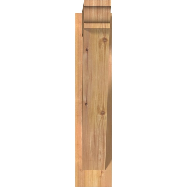 Traditional Smooth Traditional Outlooker, Western Red Cedar, 5 1/2W X 22D X 26H